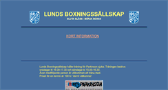 Desktop Screenshot of lundsbs.se